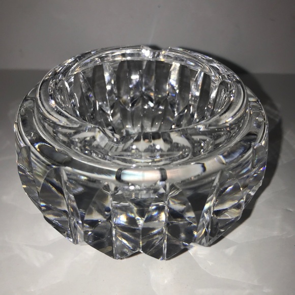 Waterford Crystal Dining Vintage Waterford Crystal Ashtray 3 D X 2